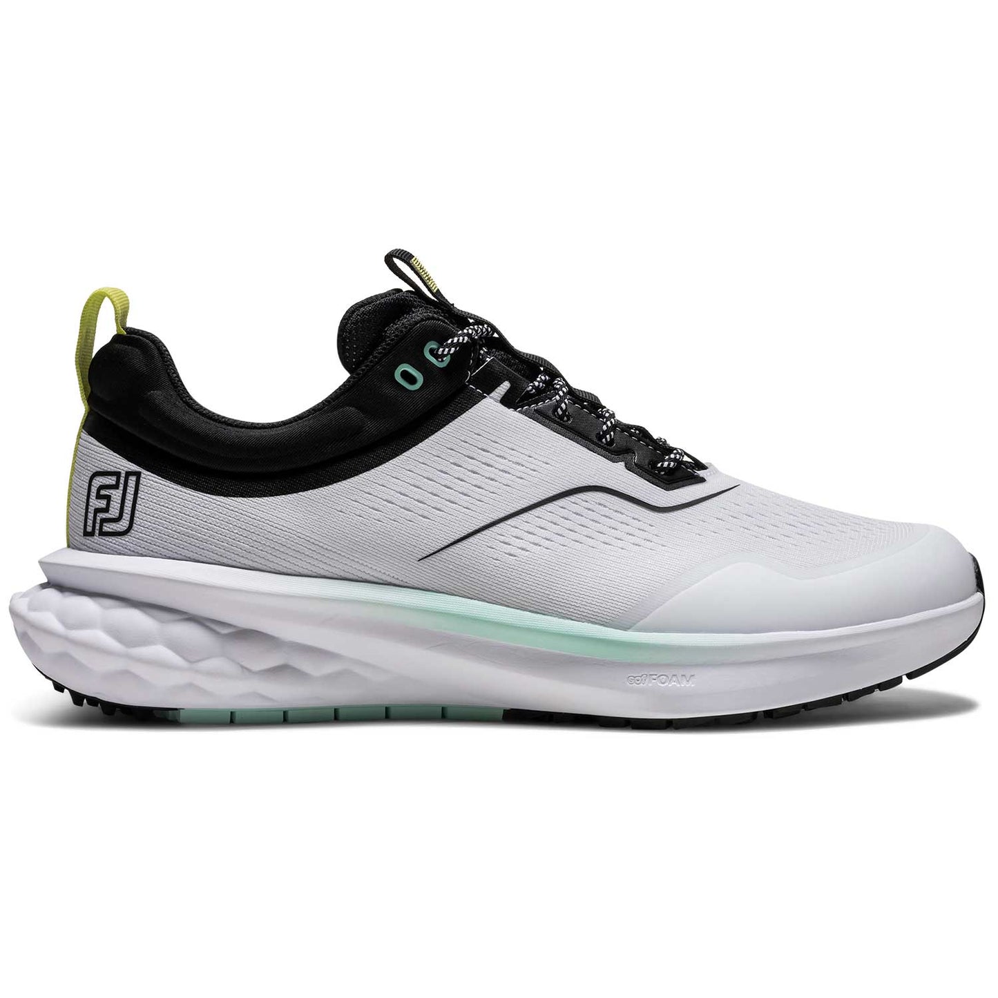 FootJoy Quantum Golf Shoes White/Black/Evening Primrose