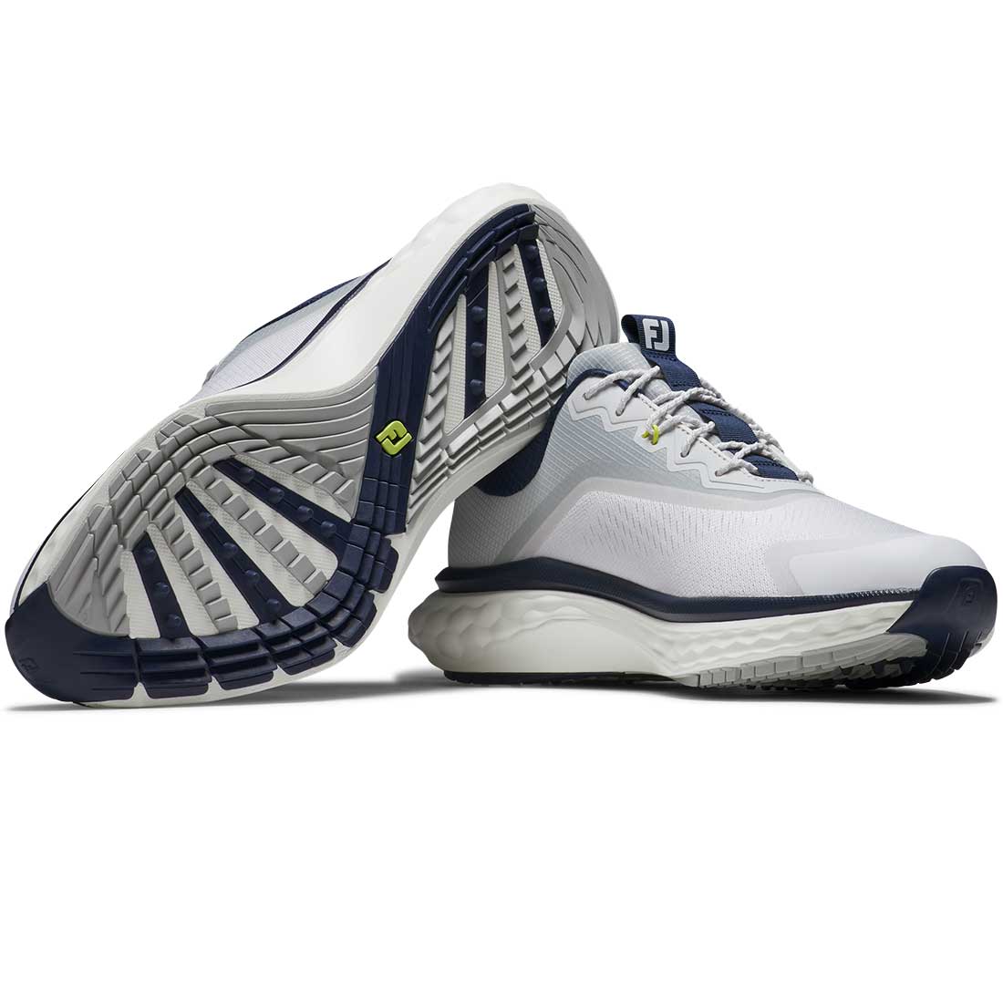 FootJoy Quantum Golf Shoes White/Grey/Blue