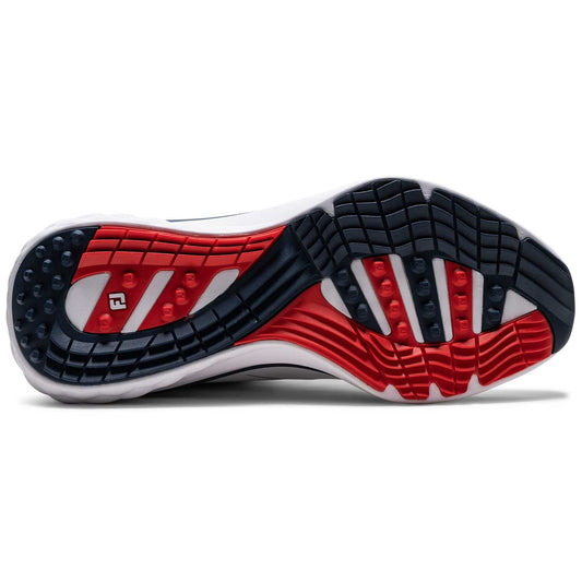 FootJoy Quantum Golf Shoes White/Navy/Red