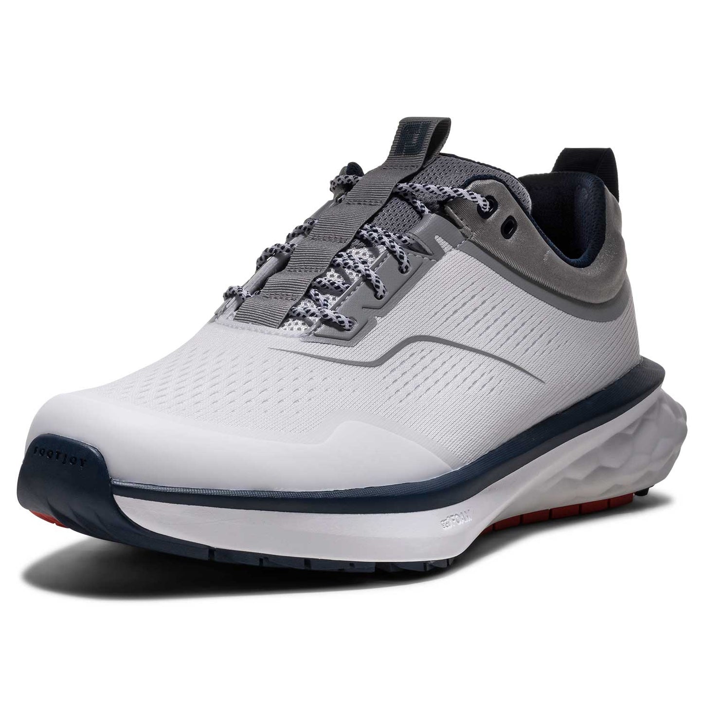 FootJoy Quantum Golf Shoes White/Navy/Red