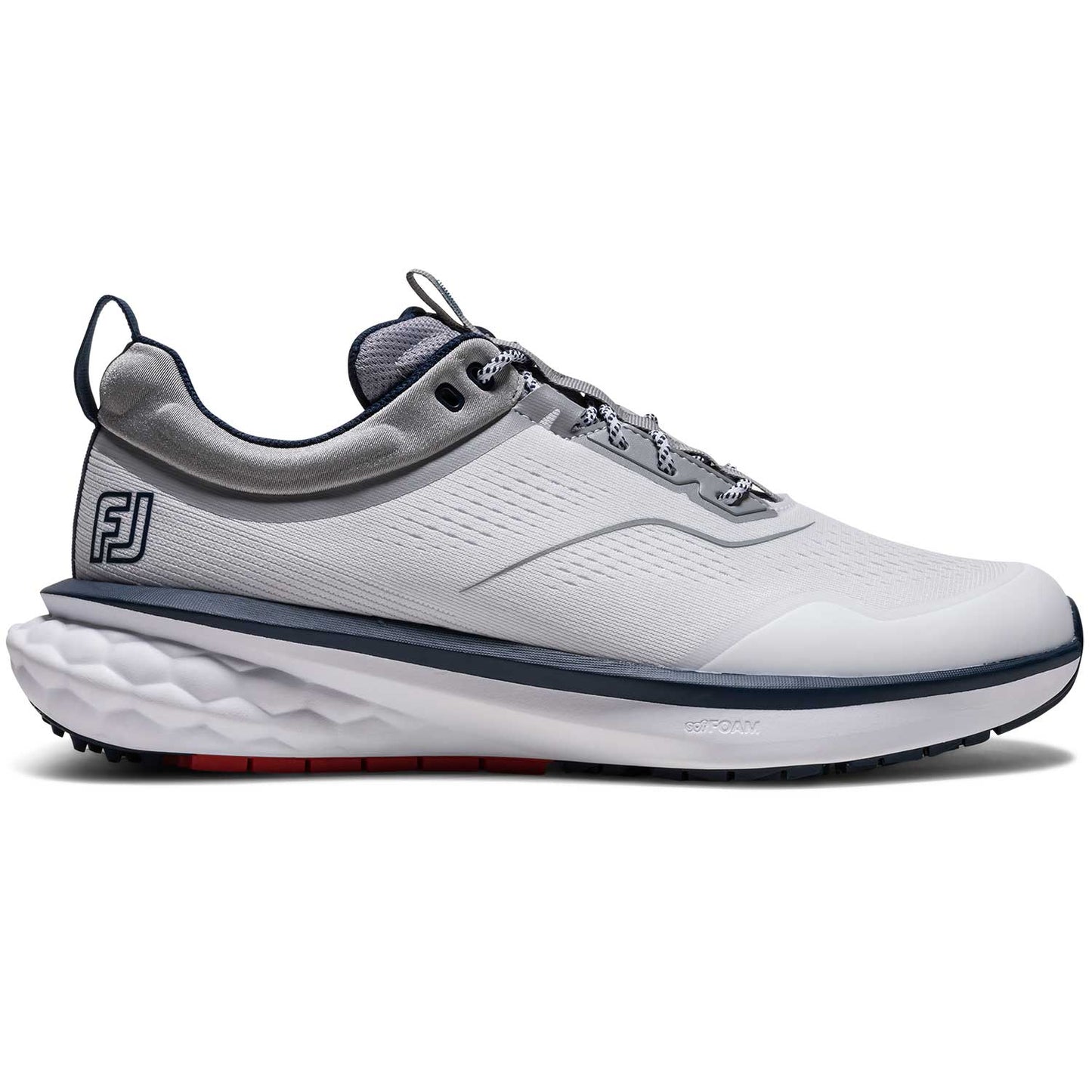 FootJoy Quantum Golf Shoes White/Navy/Red