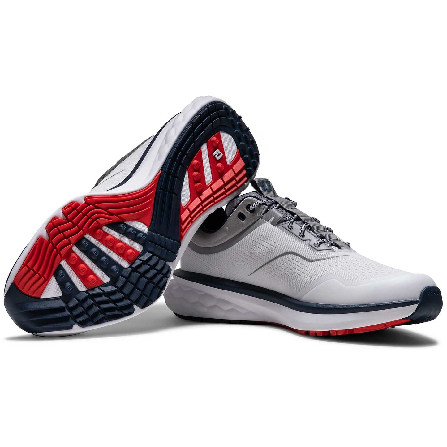 FootJoy Quantum Golf Shoes White/Navy/Red