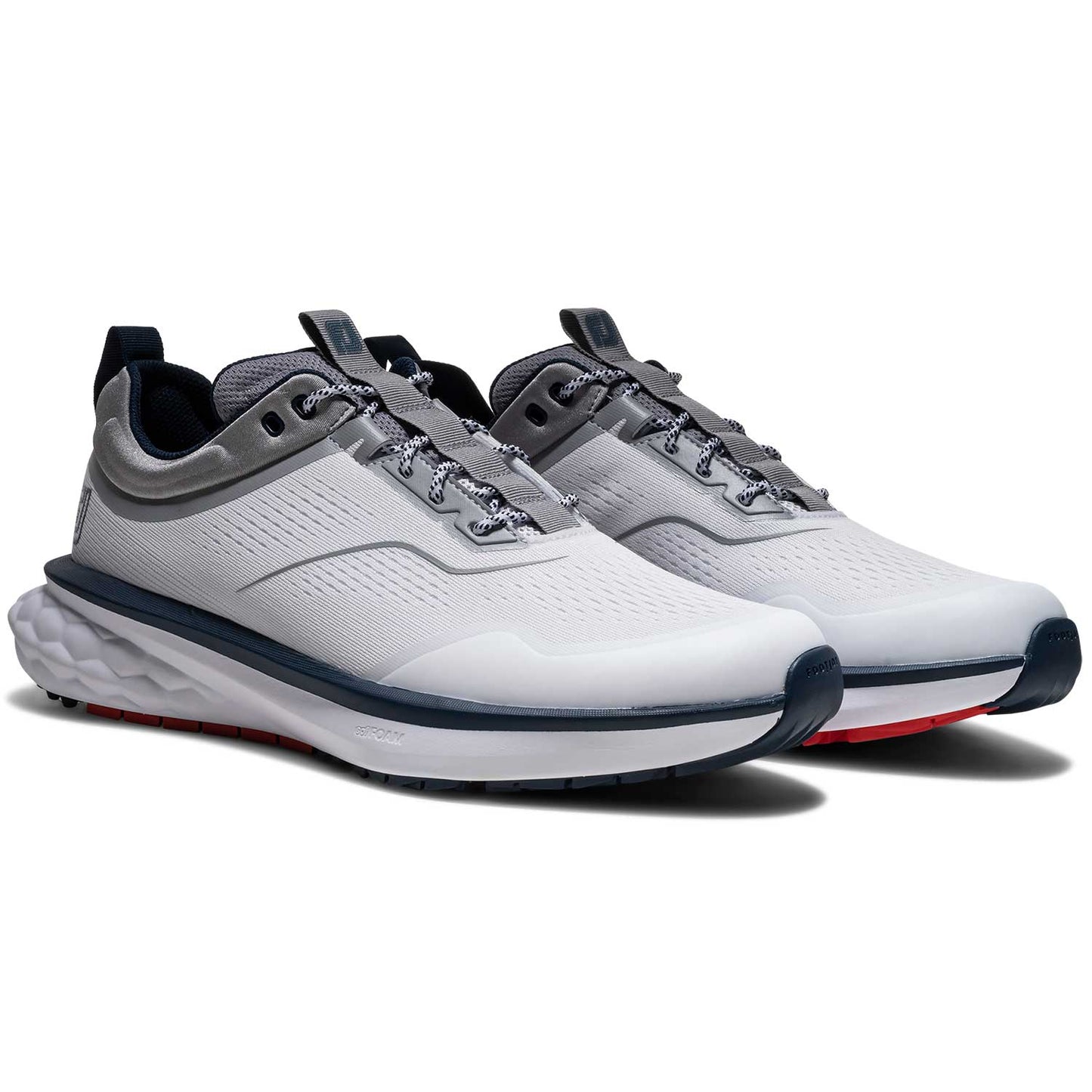 FootJoy Quantum Golf Shoes White/Navy/Red