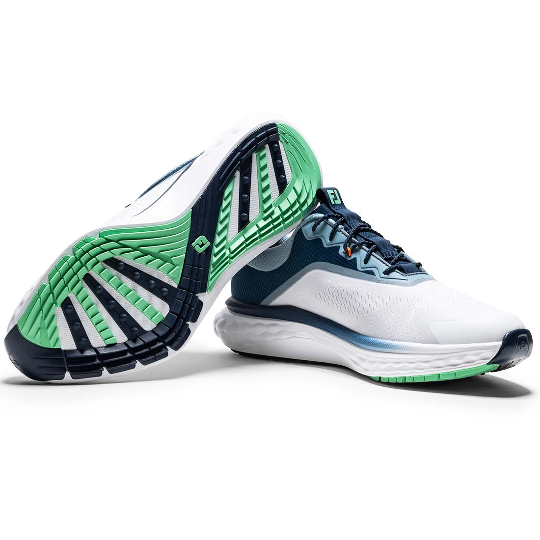 FootJoy Quantum Golf Shoes White/Peacoat/Aquamarine