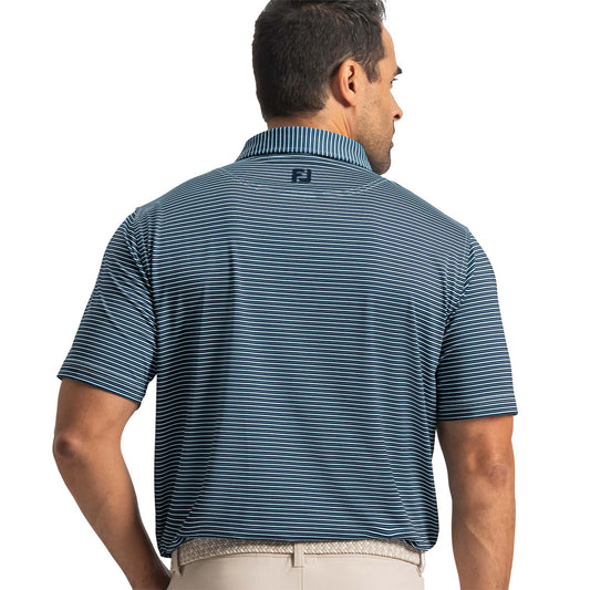 FootJoy Smooth Stripe Lisle Golf Polo
