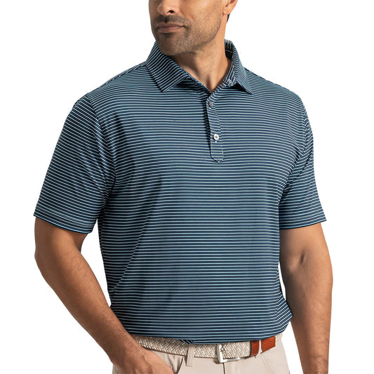 FootJoy Smooth Stripe Lisle Golf Polo