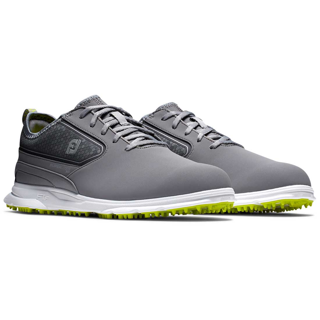 FootJoy Superlites XP Golf Shoes Grey/Lime