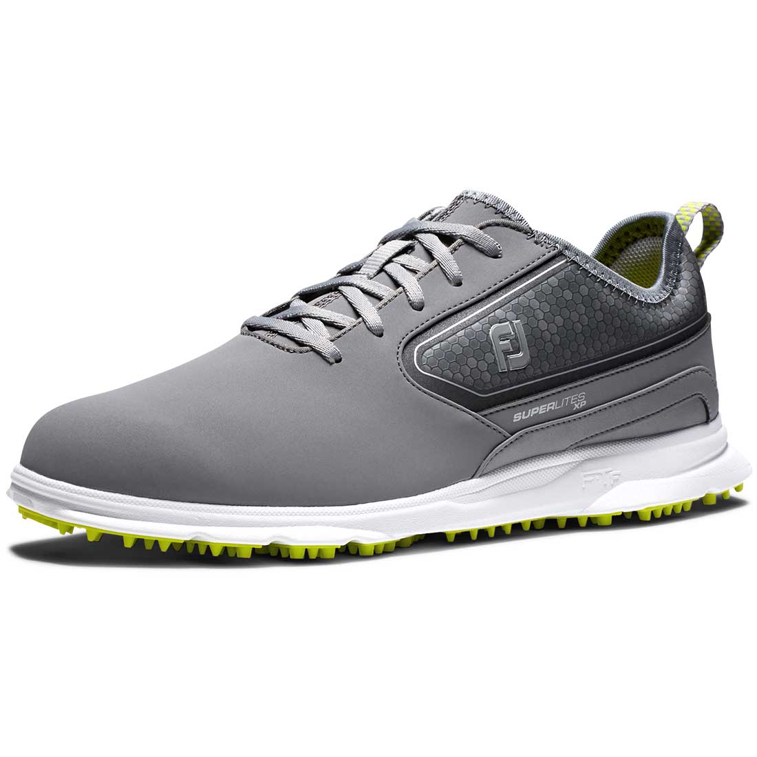 FootJoy Superlites XP Golf Shoes Grey/Lime