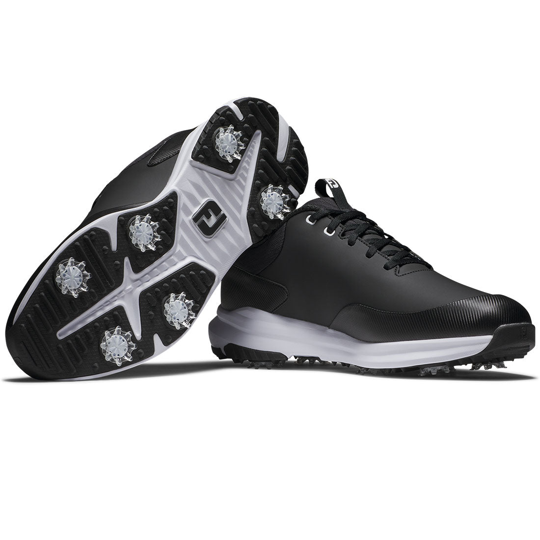 FootJoy Tour Rival Golf Shoes Black/Black