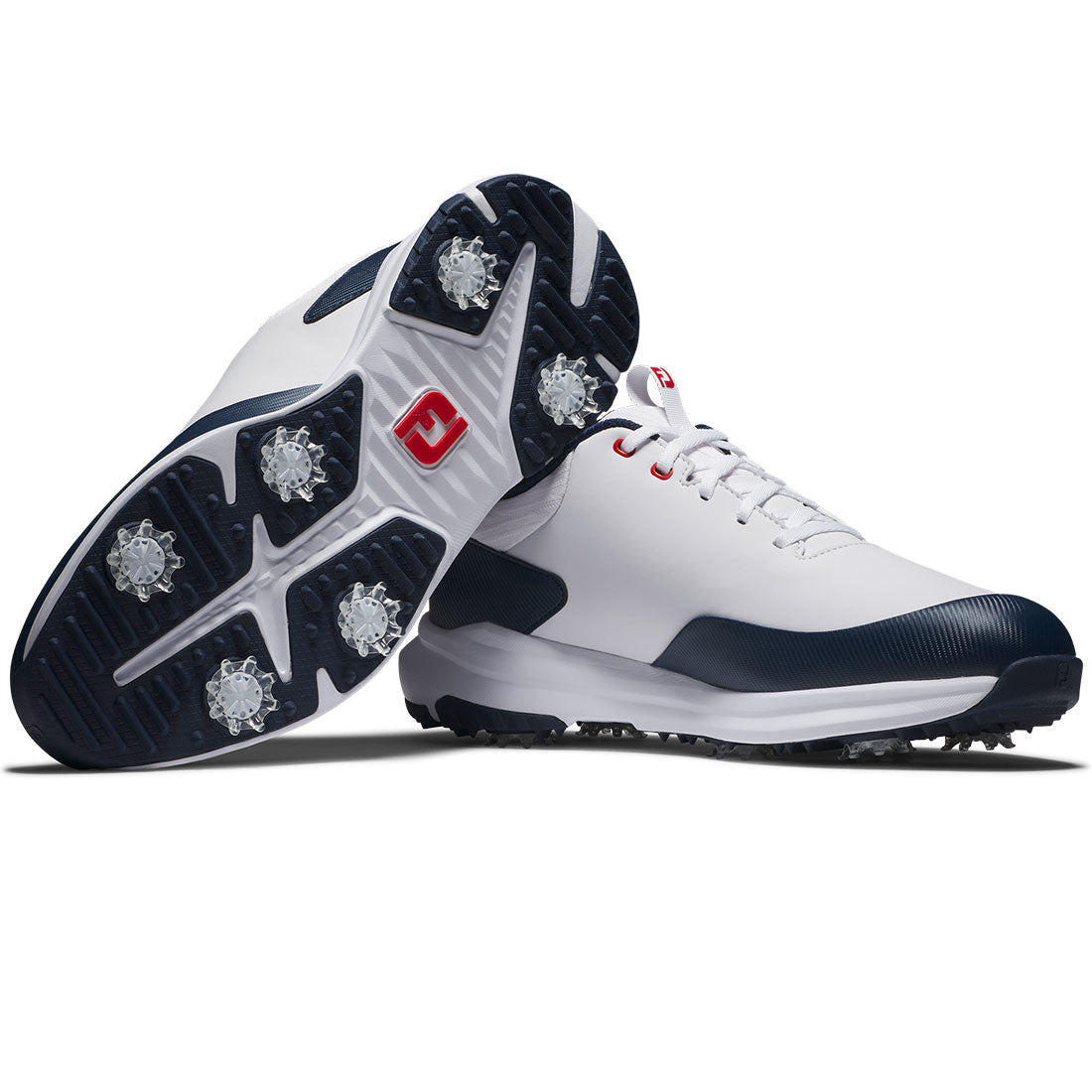 FootJoy Tour Rival Golf Shoes White/Navy