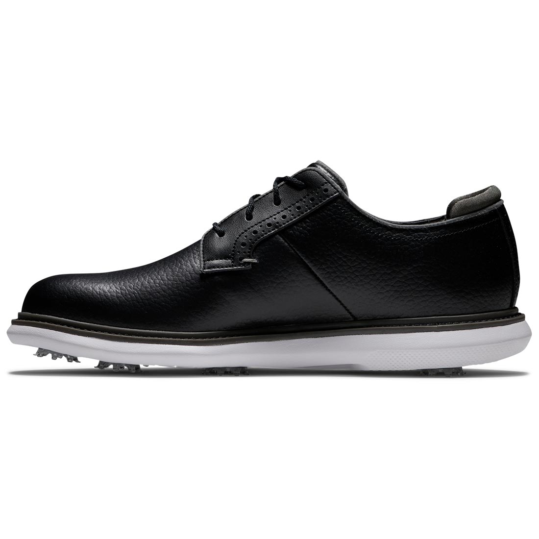 FootJoy Traditions Blucher Golf Shoes Black/White