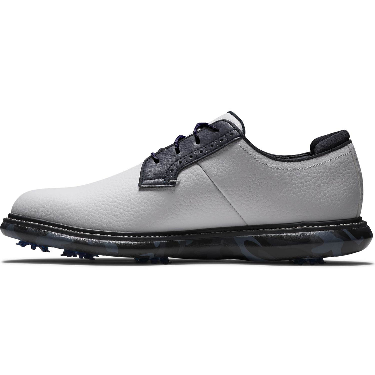 FootJoy Traditions Blucher Golf Shoes White/Navy Camo