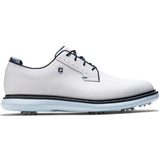 FootJoy Traditions Blucher Golf Shoes White/Sky Blue/Camo
