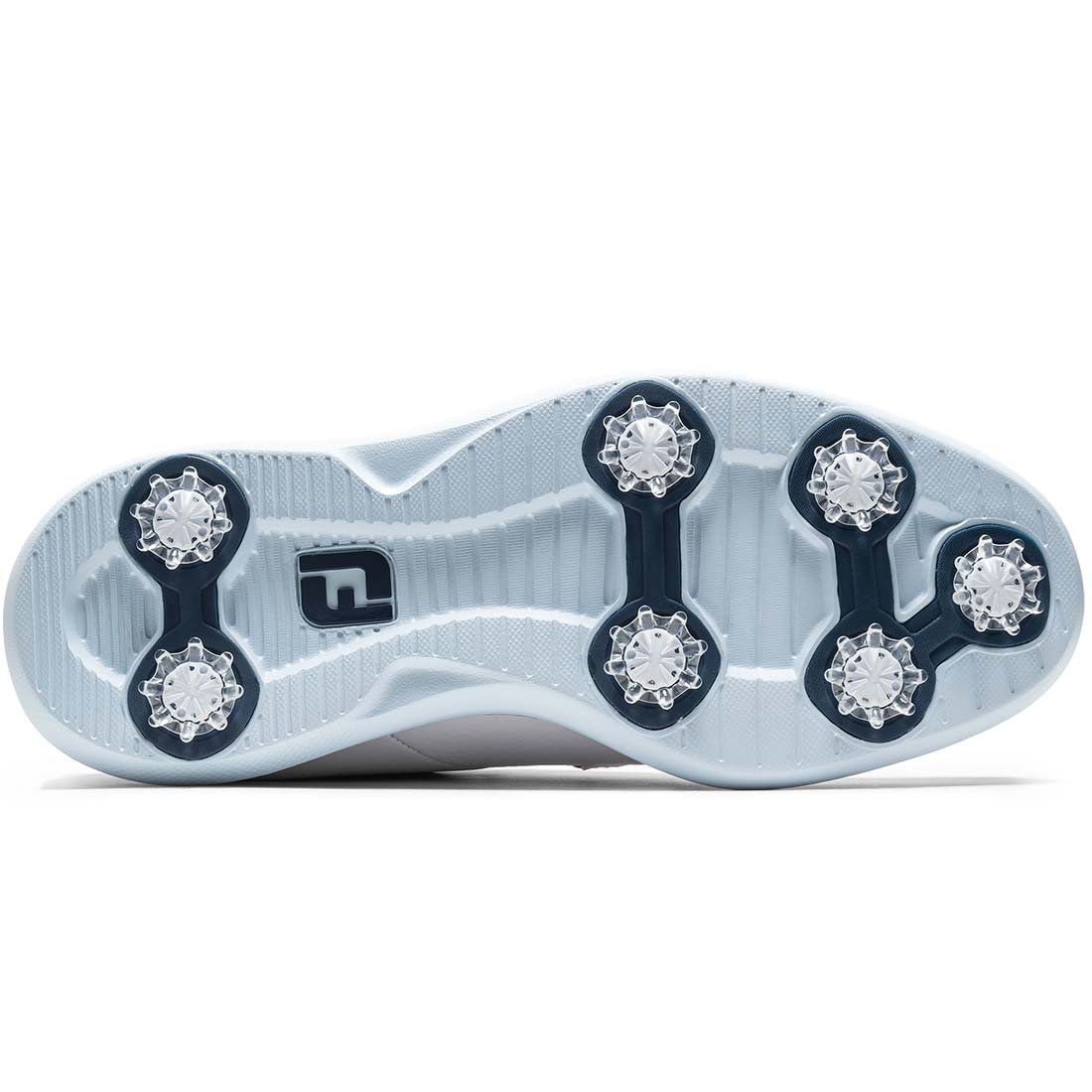 FootJoy Traditions Blucher Golf Shoes White/Sky Blue/Camo – Golf