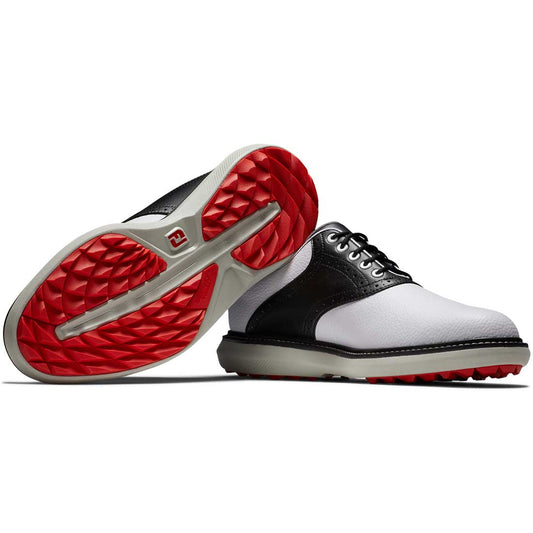 FootJoy Traditions SL Golf Shoes White/Black