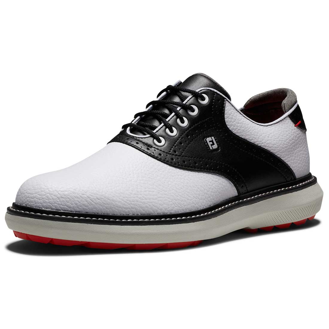FootJoy Traditions SL Golf Shoes White/Black – Golf Discount