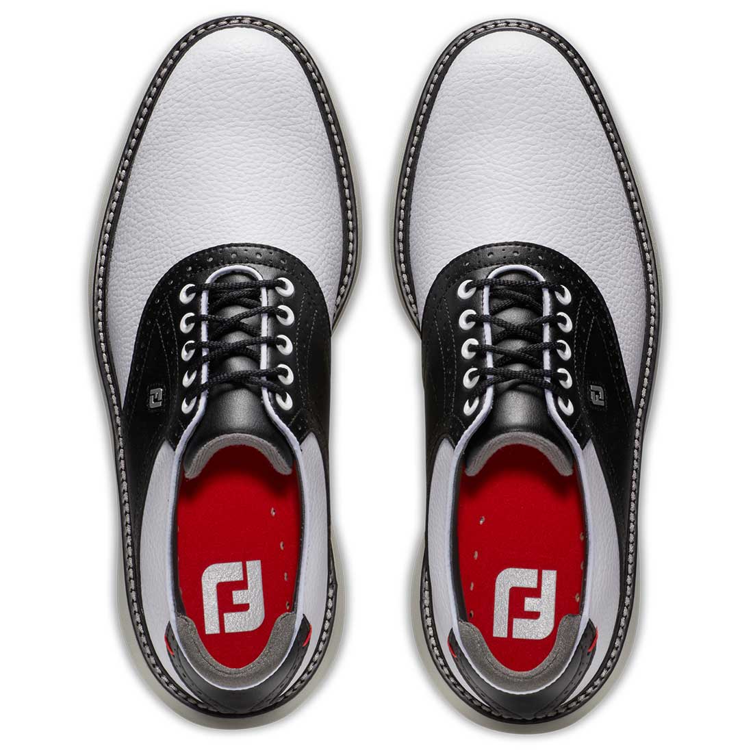 FootJoy Traditions SL Golf Shoes White/Black