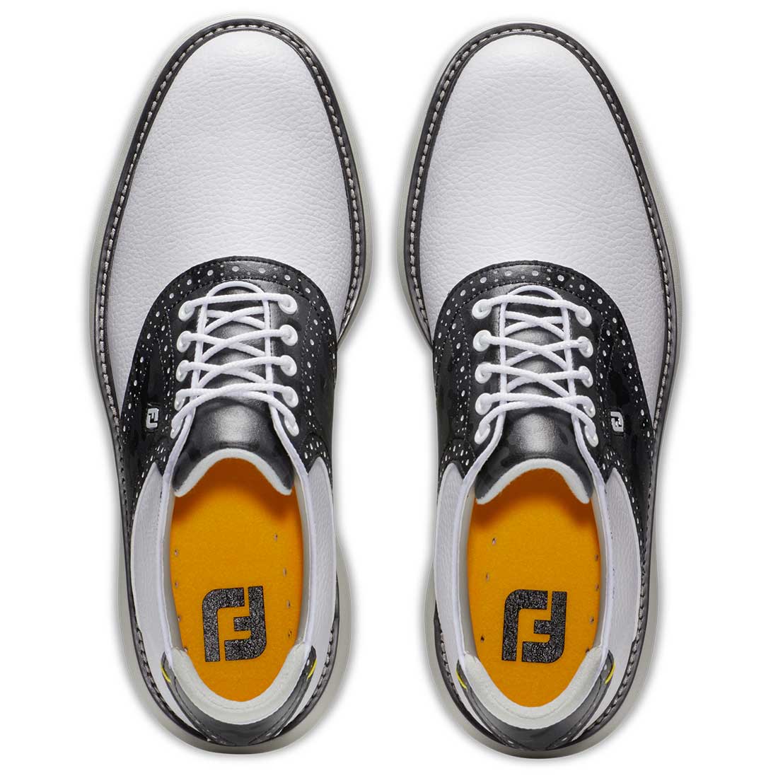FootJoy Traditions Golf Shoes White/Camo