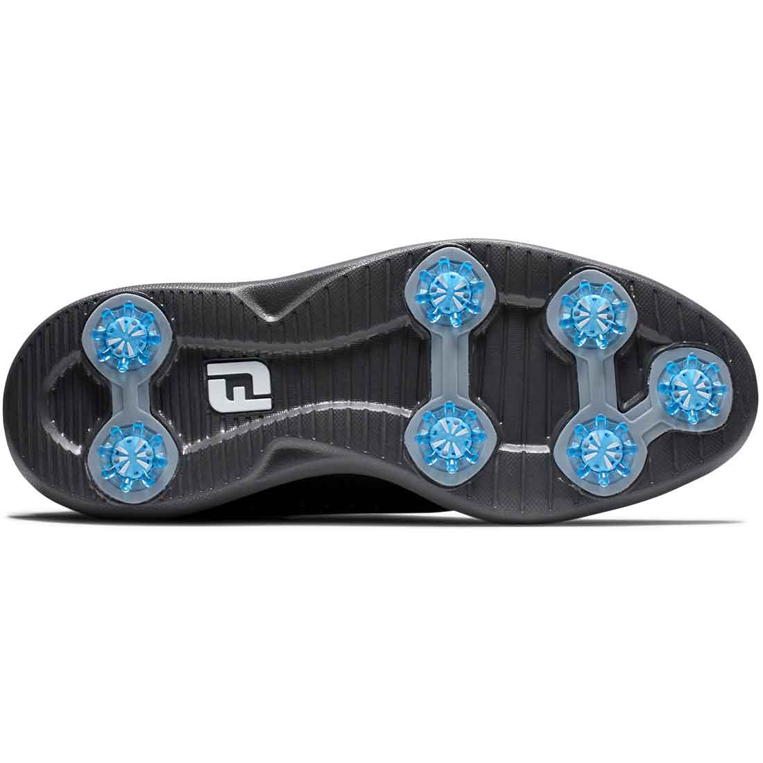FootJoy Traditions Wing Tip Golf Shoes Black/Blue/Grey
