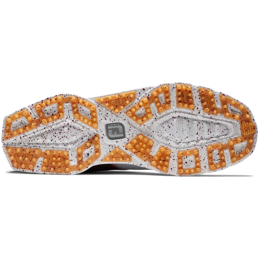 FootJoy Women's Pro SL Sport Golf Shoes White/Burgundy