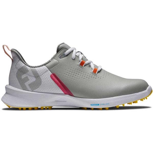 FootJoy Women's FJ Fuel Golf Shoes Grey/White/Yellow – Golf Discount