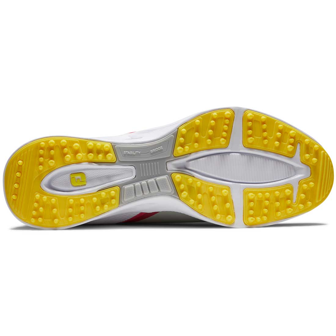 FootJoy Women's FJ Fuel Golf Shoes Grey/White/Yellow