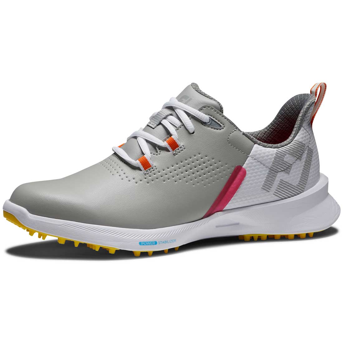 FootJoy Women's FJ Fuel Golf Shoes Grey/White/Yellow