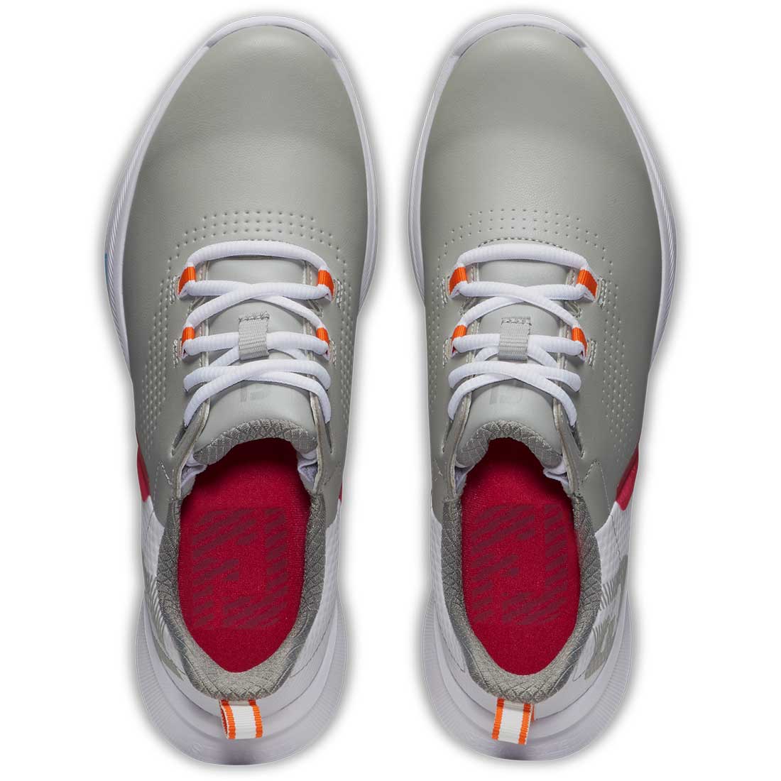 FootJoy Women's FJ Fuel Golf Shoes Grey/White/Yellow