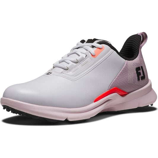 FootJoy Women's FJ Fuel Golf Shoes White/Pink/Coral