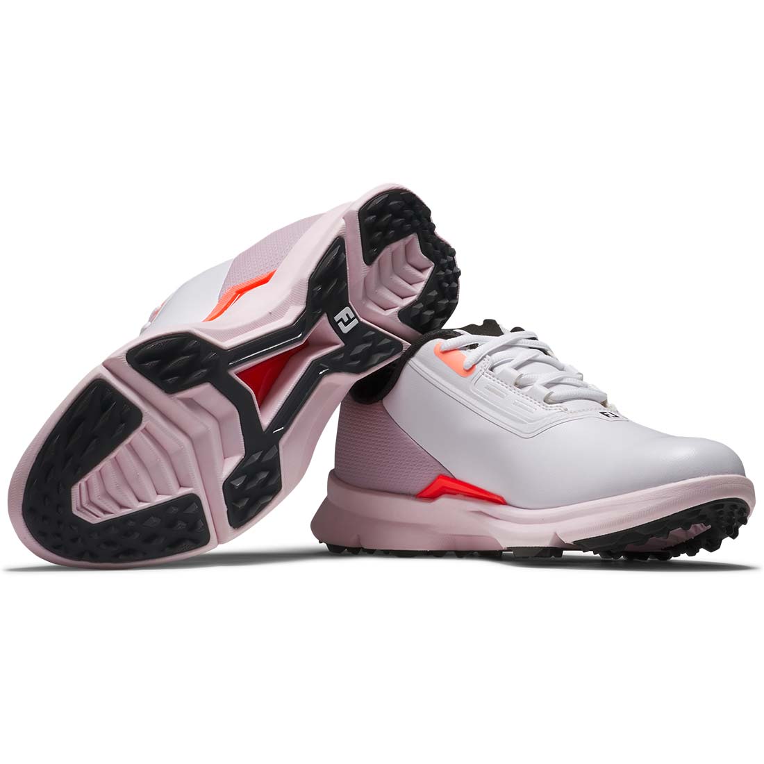 FootJoy Women's FJ Fuel Golf Shoes White/Pink/Coral – Golf Discount