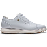 FootJoy Women's FJ Traditions SL Cap Toe Golf Shoes Frosty White