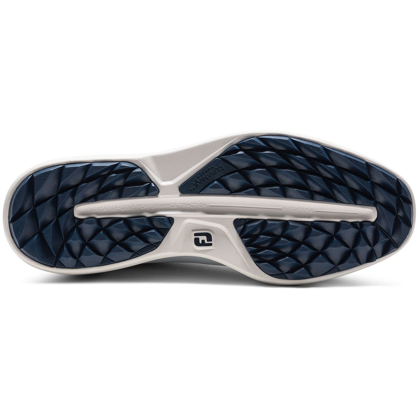 FootJoy Women's FJ Traditions SL Cap Toe Golf Shoes White/Blue Steel