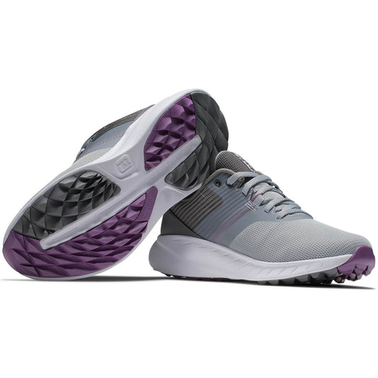 FootJoy Women's FJ Flex Golf Shoes Grey/Charcoal