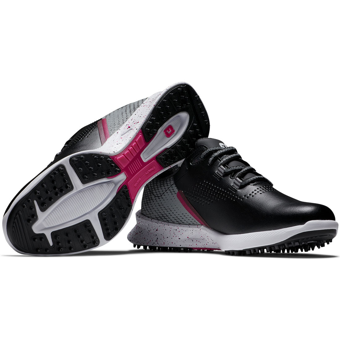 FootJoy Women's FJ Fuel Golf Shoes Black/Pink – Golf Discount