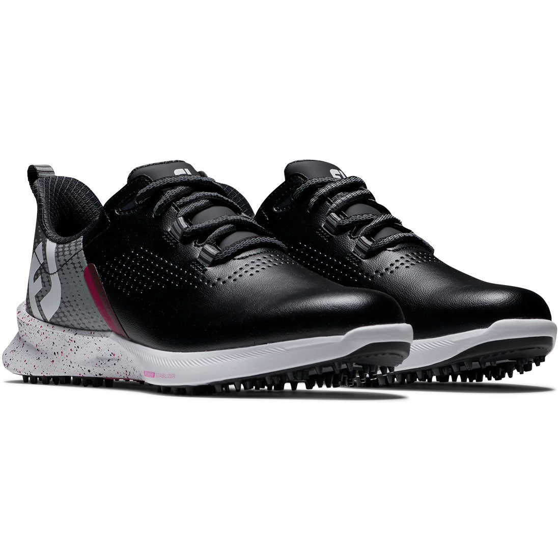 FootJoy Women's FJ Fuel Golf Shoes Black/Pink – Golf Discount