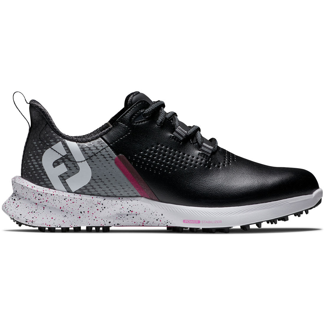 FootJoy Women's FJ Fuel Golf Shoes Black/Pink