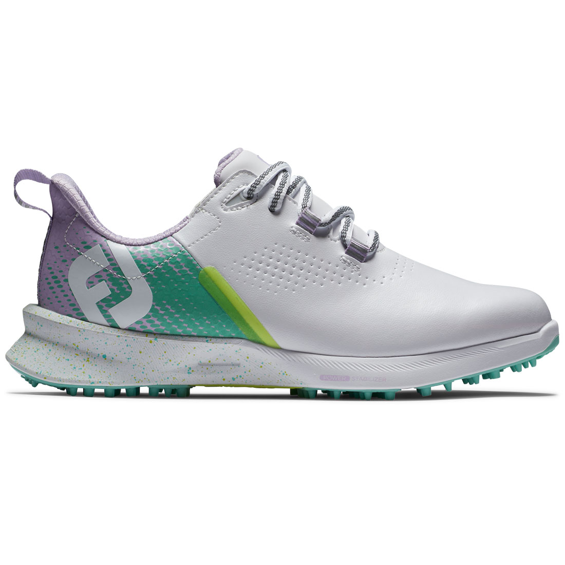 FootJoy Women's FJ Fuel Golf Shoes White/Green