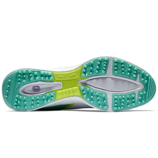 FootJoy Women's FJ Fuel Golf Shoes White/Green