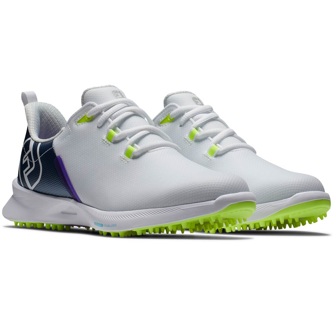 FootJoy Women's FJ Fuel Sport Golf Shoes White/Navy