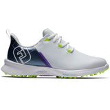 FootJoy Women's FJ Fuel Sport Golf Shoes White/Navy