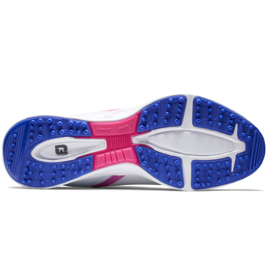 FootJoy Women's FJ Fuel Sport Golf Shoes White/Pink