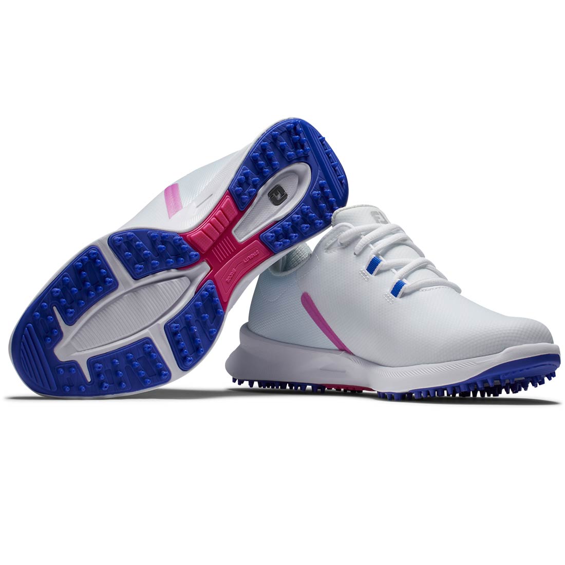 FootJoy Women's FJ Fuel Sport Golf Shoes White/Pink