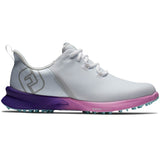 FootJoy Women's FJ Fuel Sport Golf Shoes White/Purple