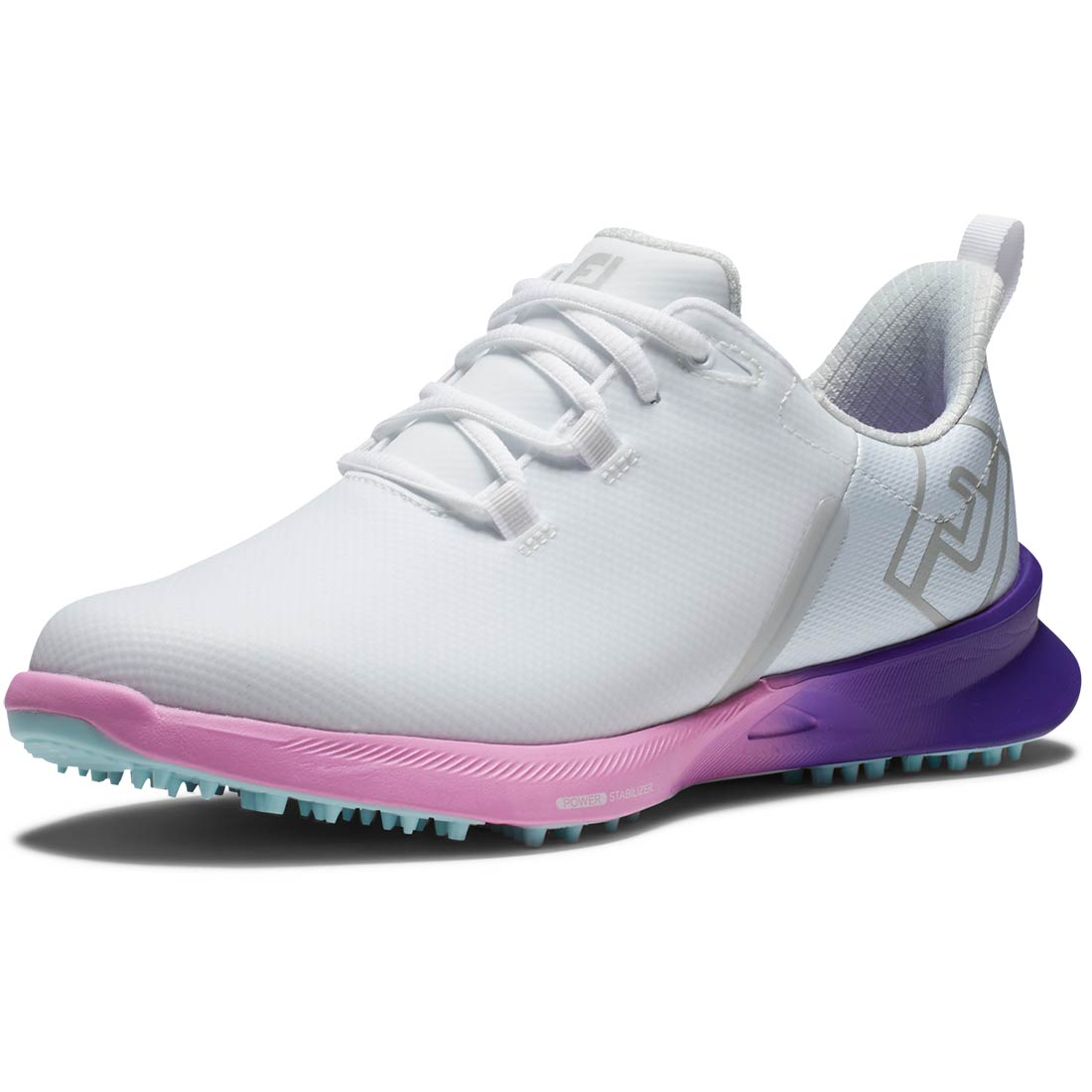 FootJoy Women's FJ Fuel Sport Golf Shoes White/Purple
