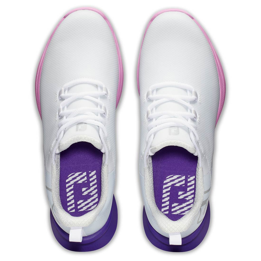 FootJoy Women's FJ Fuel Sport Golf Shoes White/Purple – Golf Discount