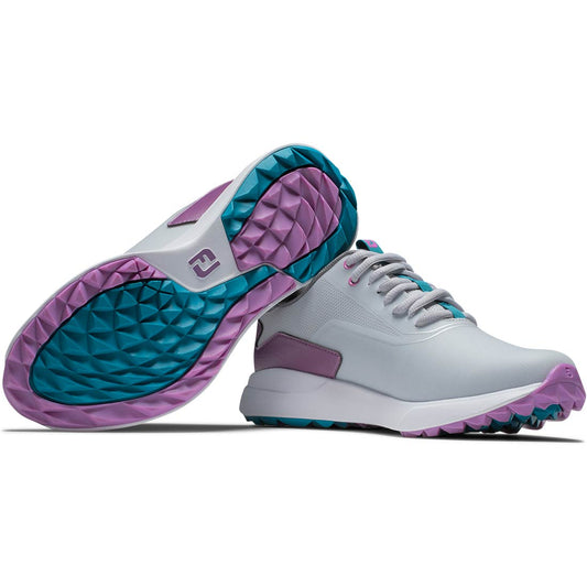 FootJoy Women's Performa Golf Shoes Light Grey/Purple
