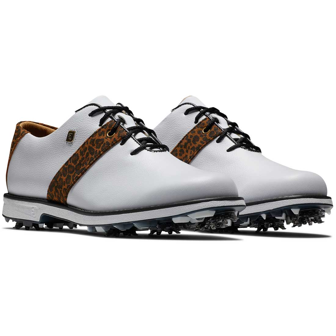 FootJoy Women's Premiere Series Golf Shoes White/Leopard – Golf