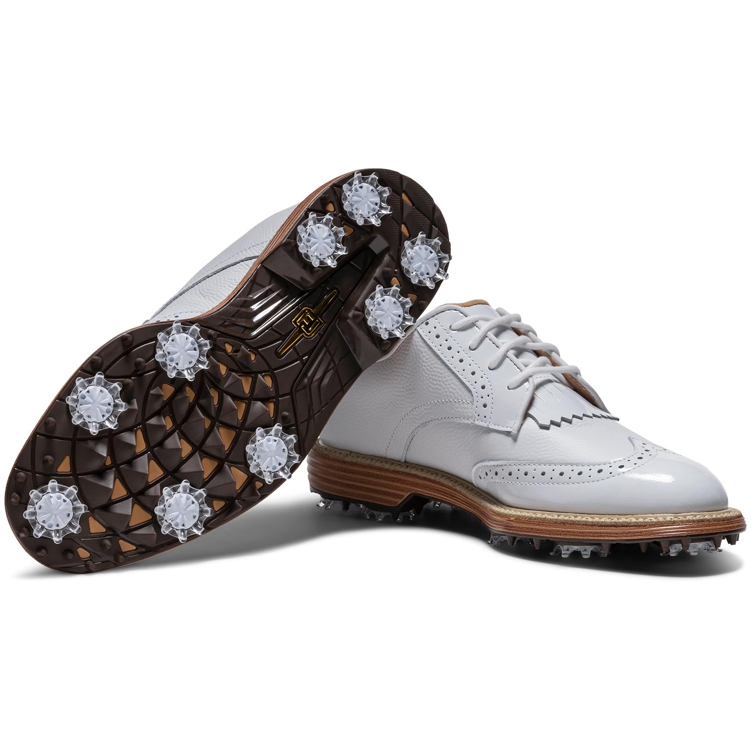 FootJoy Women's Premiere Series Madison Golf Shoes White/Chestnut