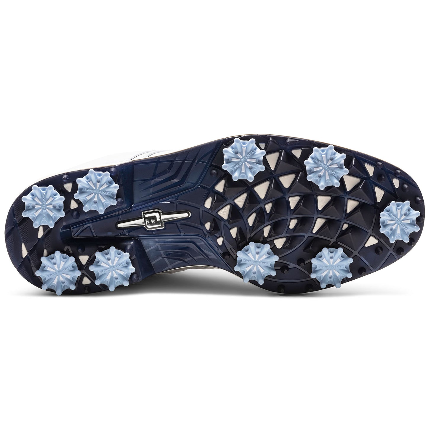 FootJoy Women's Premiere Series Packard Golf Shoes White/Pageant Blue