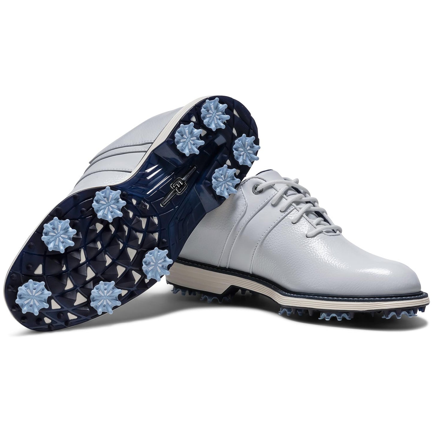 FootJoy Women's Premiere Series Packard Golf Shoes White/Pageant Blue